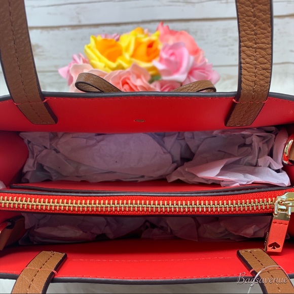 Kate spade bag Hayes Satchel ginger bread tassel - Picture 8 of 8